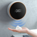 Dozator Automat de Săpun Lichid Lumenus Wall-Smart - Cu Senzor Infraroșu, Afișaj LED Digital și Reîncărcabil USB-C
